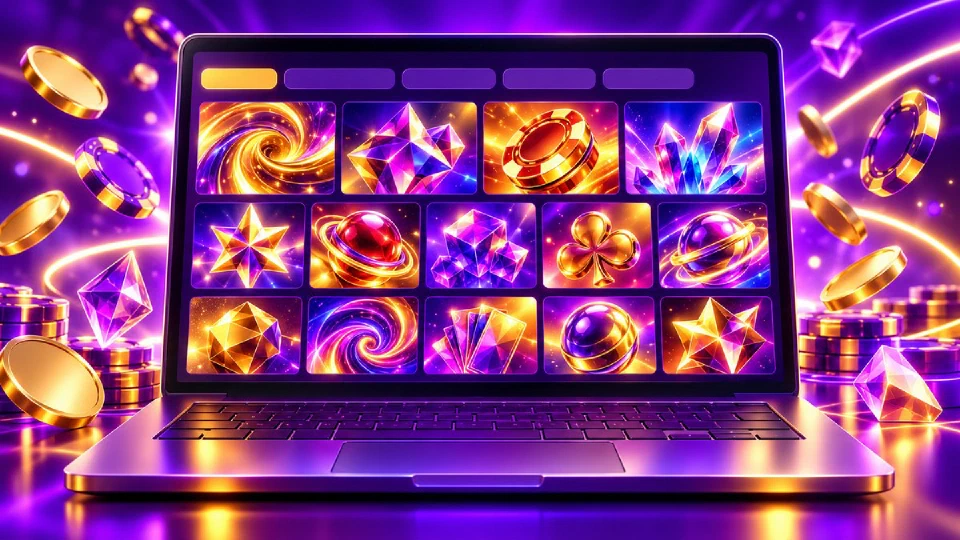 Lobby del casino de BetJam con sus colecciones